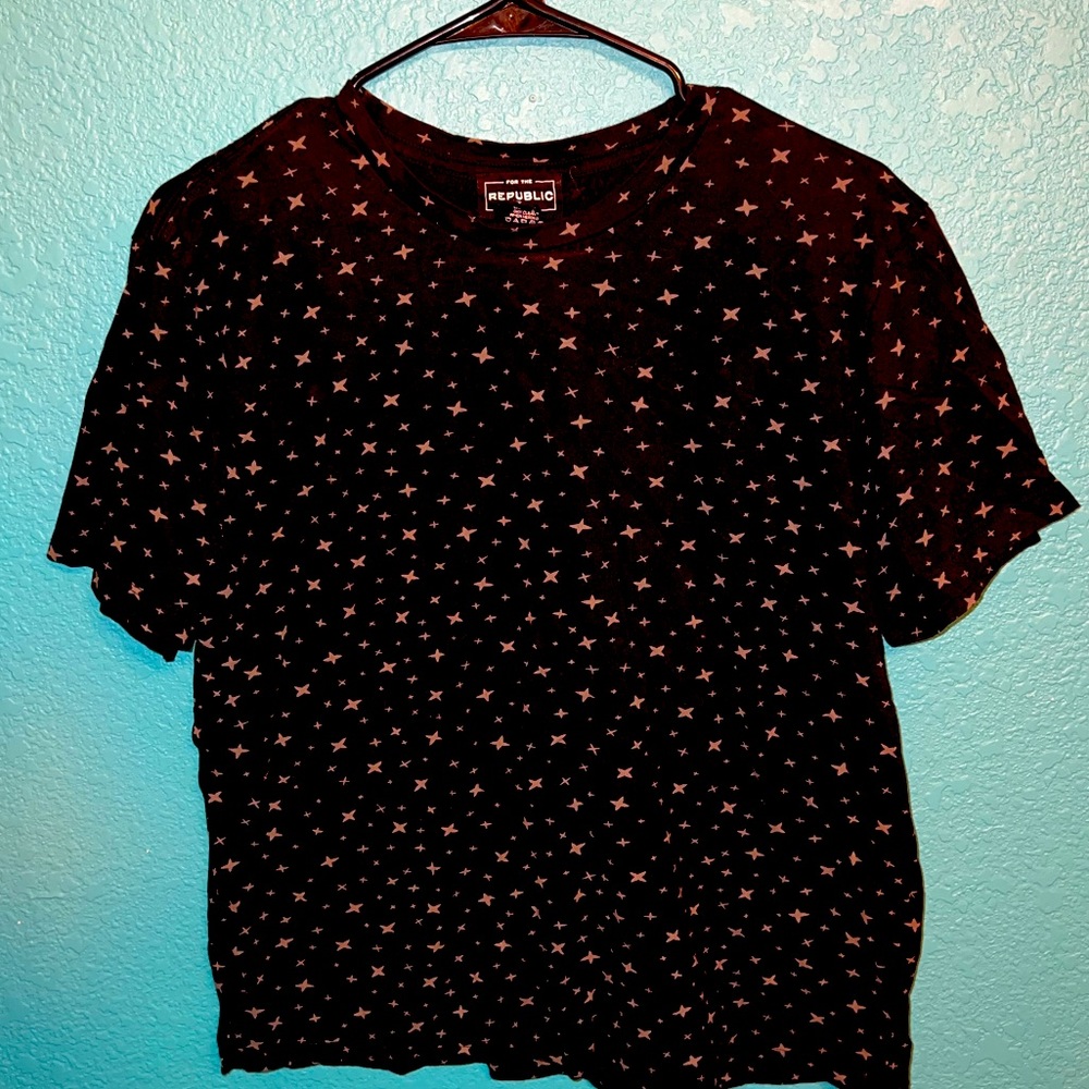 🎆 Black Starry Tee